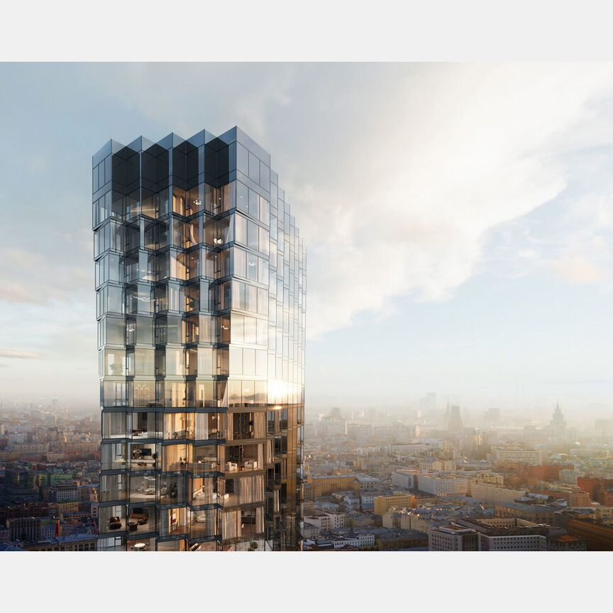 1-к. квартира, 57,1 м², 12/12 эт.