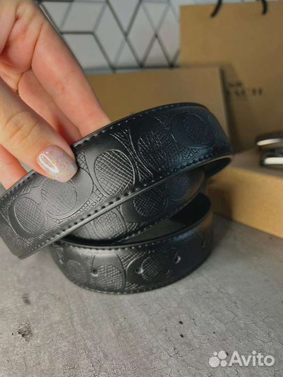 Мужской кожаный ремень