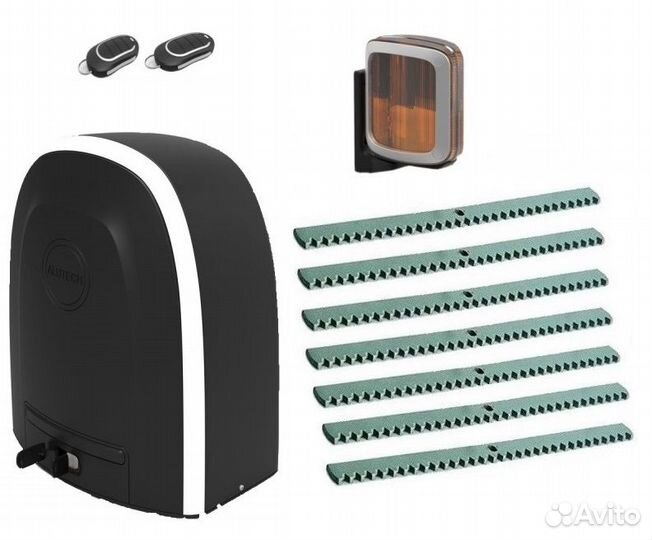 Привод для откатных ворот alutech RTO1000KIT