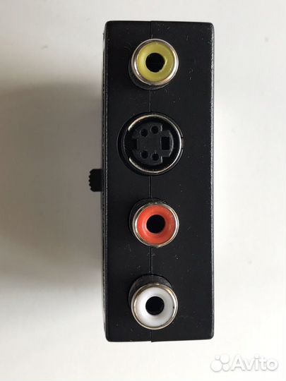 Переходник scart * 3хrca, S-video