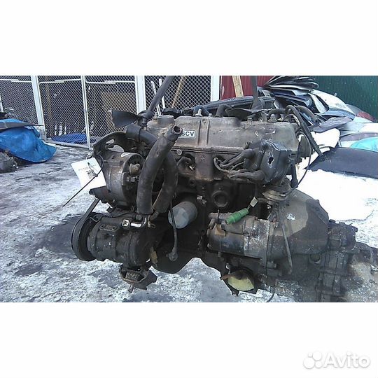 Двигатель двс с навесным toyota tercel AL21 3A-U 1