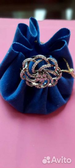 Подвеска и серьги