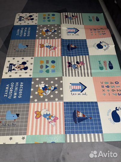 Складной детский коврик