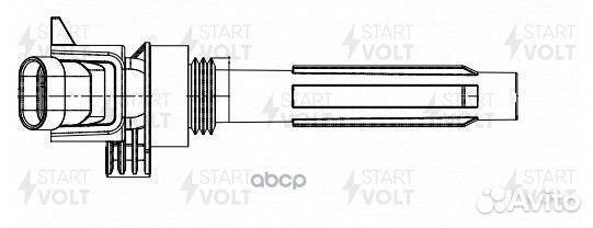 Катушка зажигания для а/м Lifan X70 (17) 2.0i