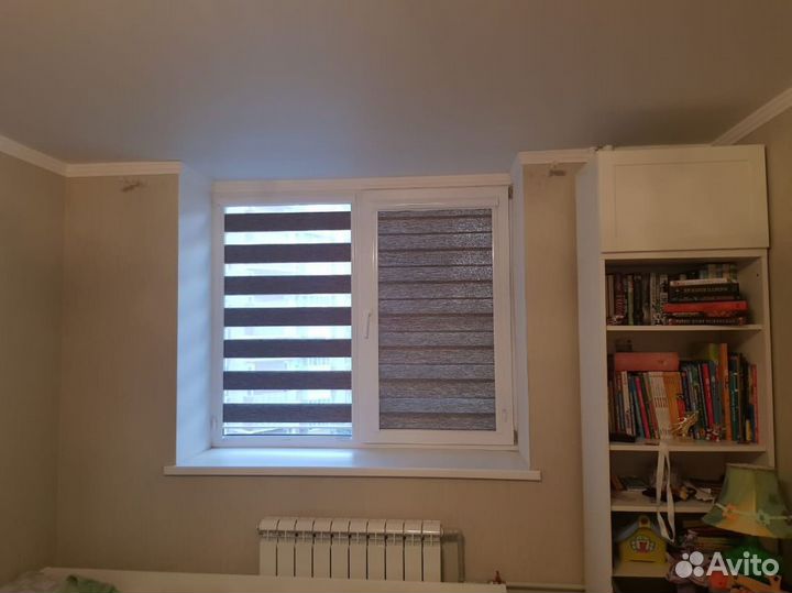 Рулонные шторы день ночь зебра I6367-Z2863