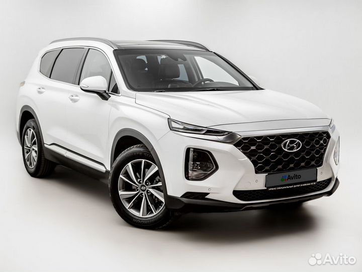 Hyundai Santa Fe 2.2 AT, 2019, 32 719 км