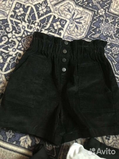 Вельветовые шорты женские
