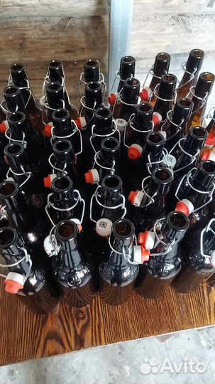 Бутылка с бугельной пробкой 0.5