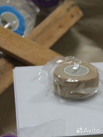 Бинт бандажный для тату, 12 штук