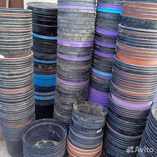 Горшки для растений бу