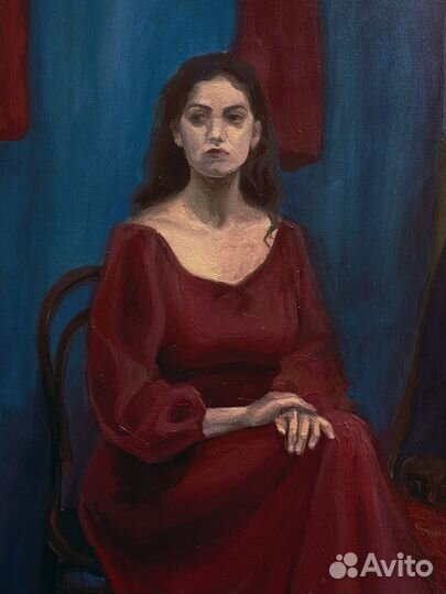 Портреты на заказ, картина на холсте