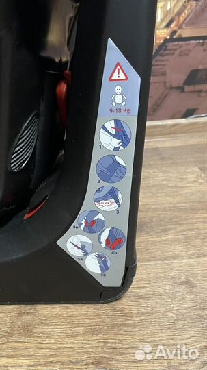 Автомобильное детское от 9 до 18 кг