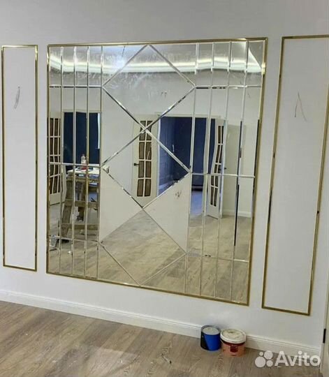 Молдинг для стен золото, хром,латунь, чёрный