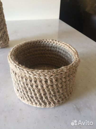 Корзины из джута