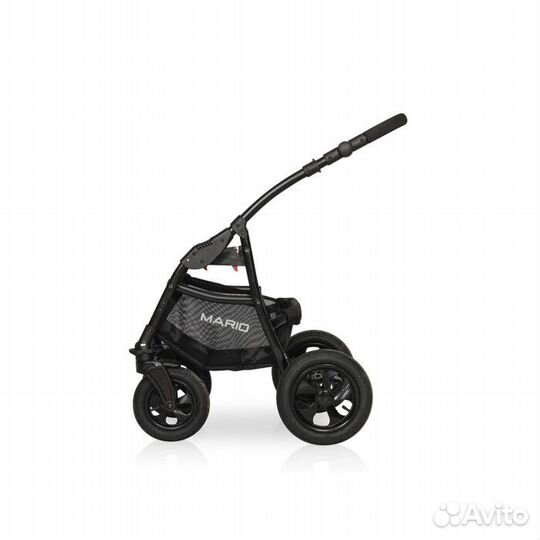 Коляска mario (2 в 1) (riko basic) 10 серый