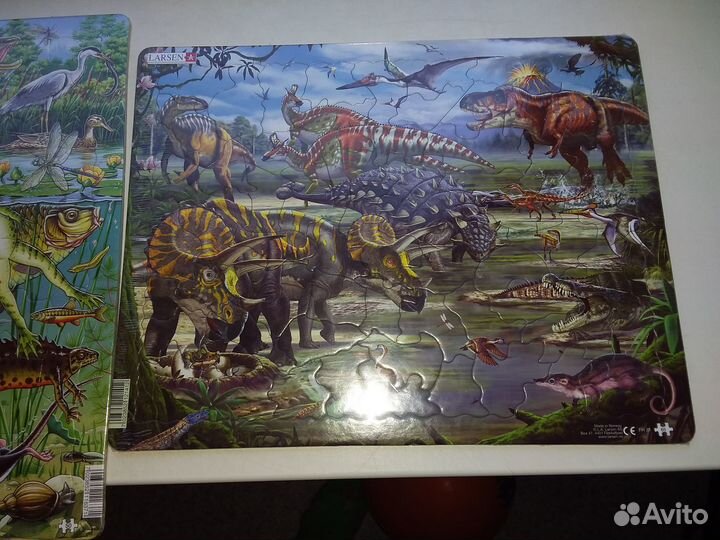Обучающие пазлы Larsen