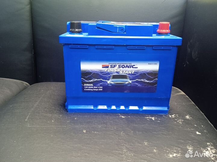 Аккумулятор 60 ah обратный Sonic(exide)