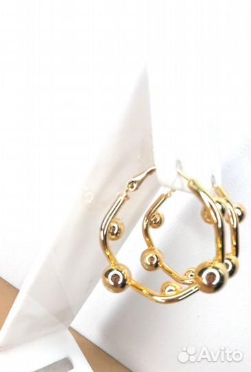 Серьги конго Италия