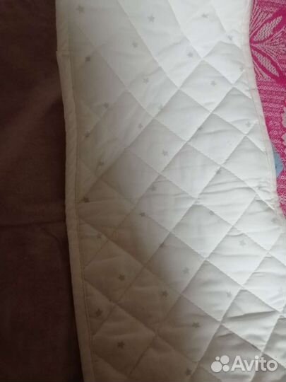 Бортики в кроватку икея 60/120. Матрас 120/60