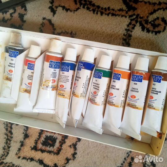 Масляные художественные краски