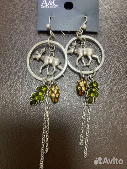 Серьги Arts&Crafts moose