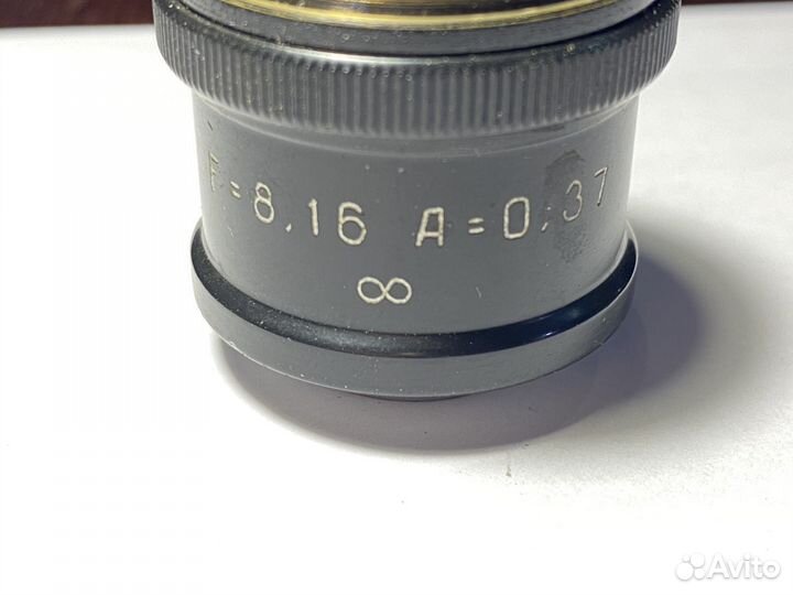 Объективы для микроскопа lomo эпи, ми (СССР)