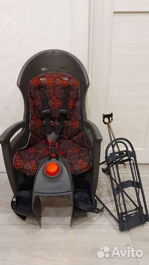 Детское велокресло hamax plus