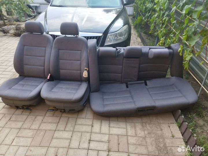 Салон сидения Ауди А6С5 седан