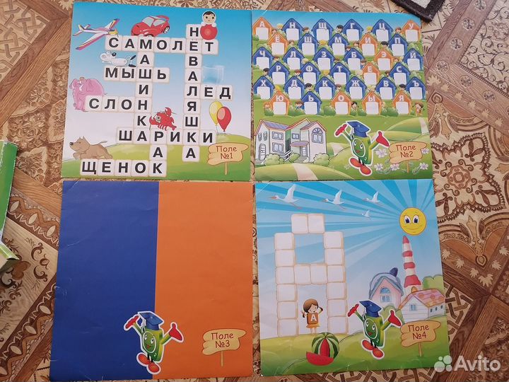 Пазл Eva буквы, цифры, знаки+игра эрудит