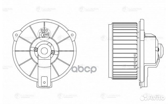 LFH 19D0 luzar Э/вентилятор отоп. Toyota Coroll