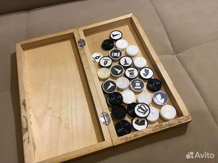 Шашки и шахматы 2в1