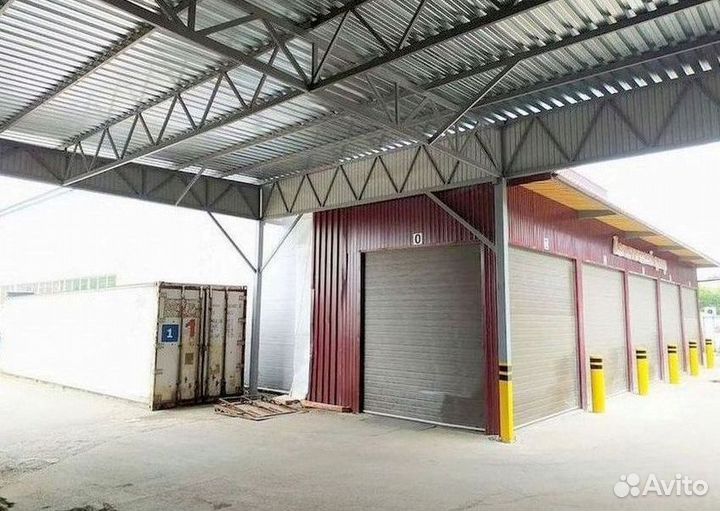 Секционные ворота с установкой