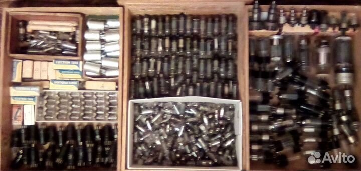 Радиолампы времён СССР разные