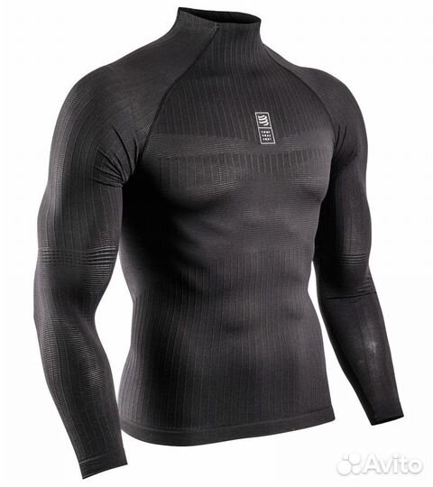 Спортивные лонгслив рашгард Compressport