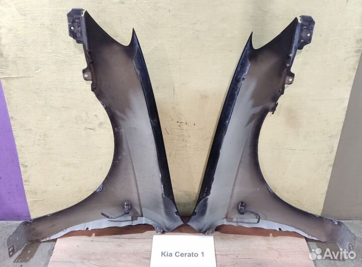 Крыло переднее Kia Cerato-1, 2005г