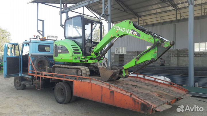 Услуги мини экскаватора