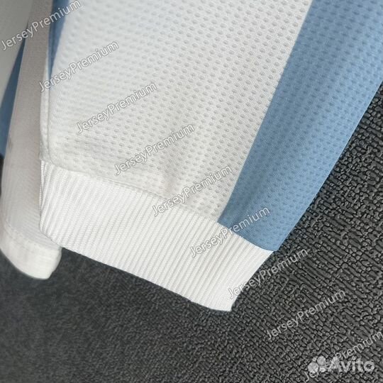 Футболка сборной Аргентины 2024 длинный рукав юбил