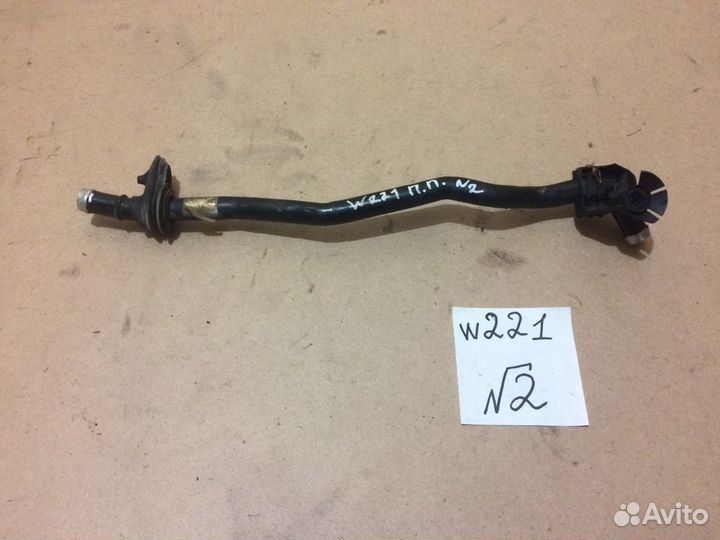 Трубки системы охлаждения Mercedes W221 3.5 4matic