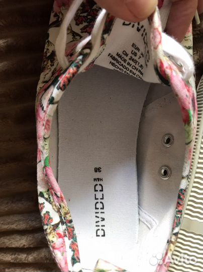 Кеды hm новые