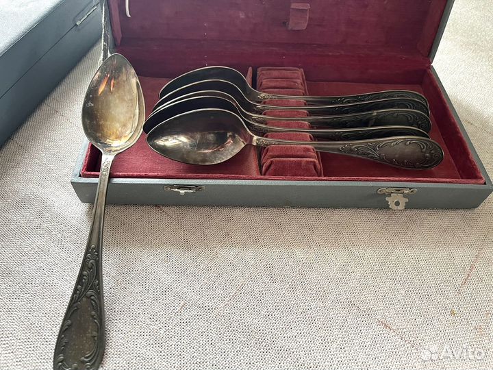 Столовые приборы мельхиор СССР