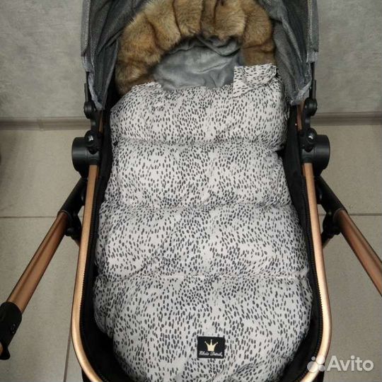 Конверт-мешок Леопард