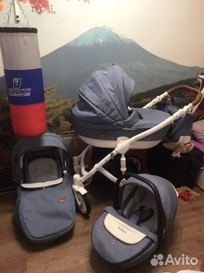 Коляска 3 в 1 riko