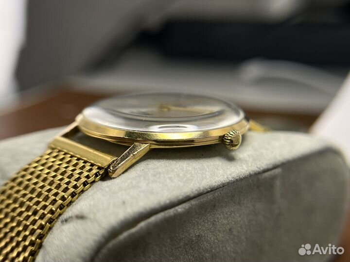 Часы интеллигента - Poljot DE Luxe Au12.5 СССР