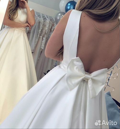 Платье белое