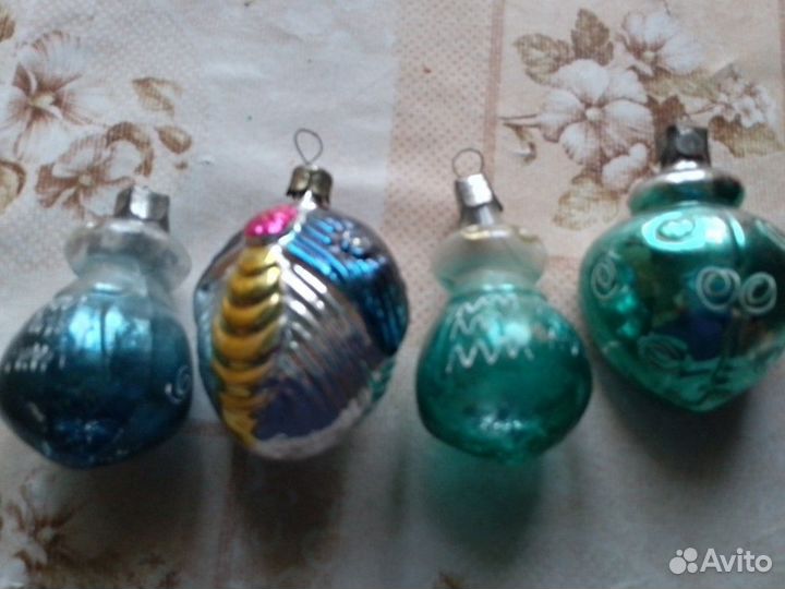 Елочные игрушки СССР