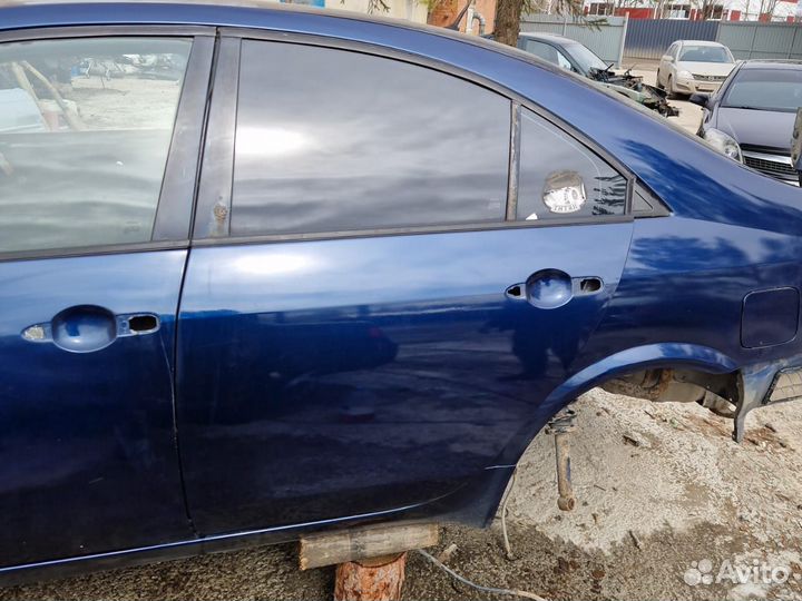 Дверь задняя левая Nissan Primera P12 2002-2008г