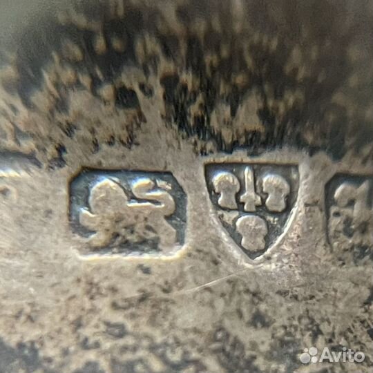 Сольница. Англия. 1910.Серебро 925