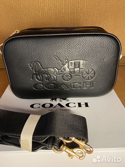 Сумка crossbody coach черная