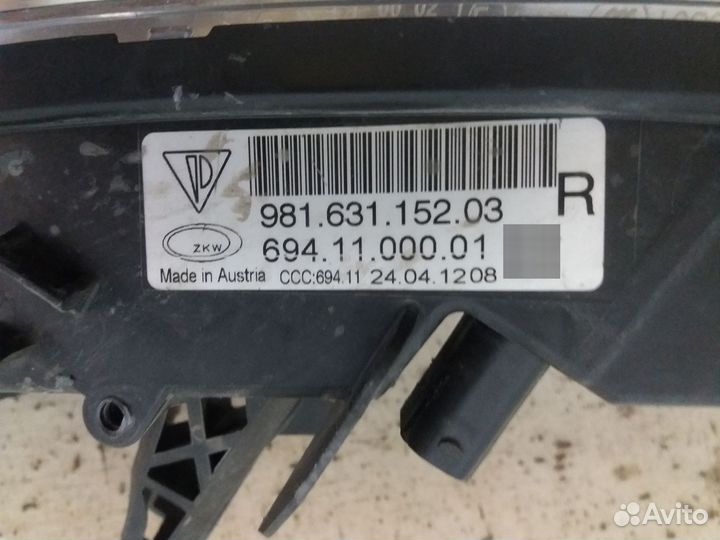 Дхо Porsche Boxter 981 Правый