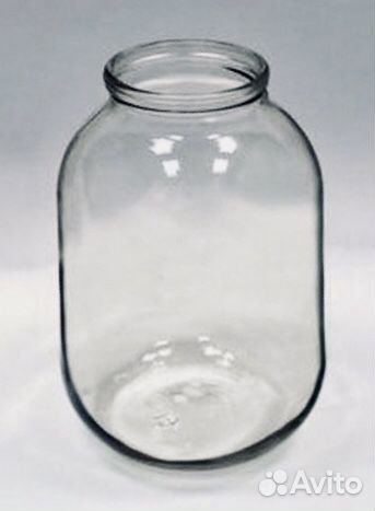 Банки стеклянные трехлитровые